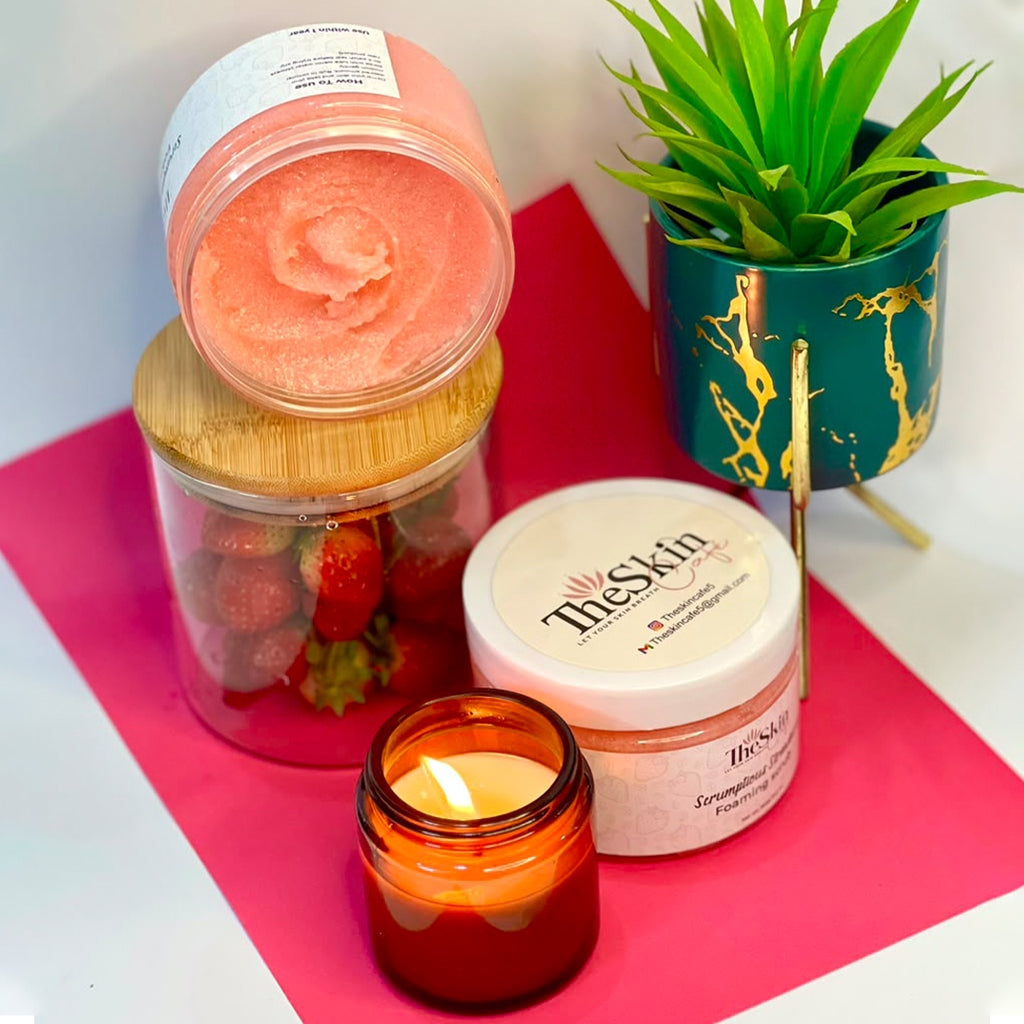 Scrumptious Strawberry Body Scrub (150g)
