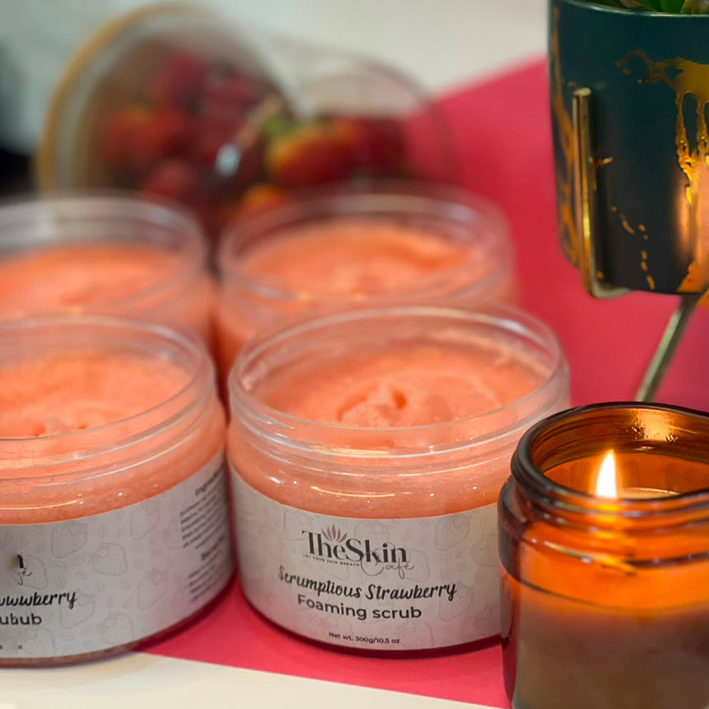 Scrumptious Strawberry Body Scrub (300g)