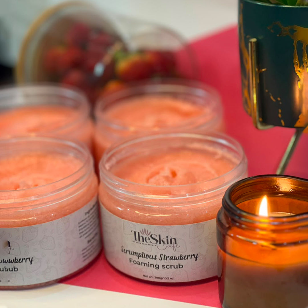 Scrumptious Strawberry Body Scrub (300g)