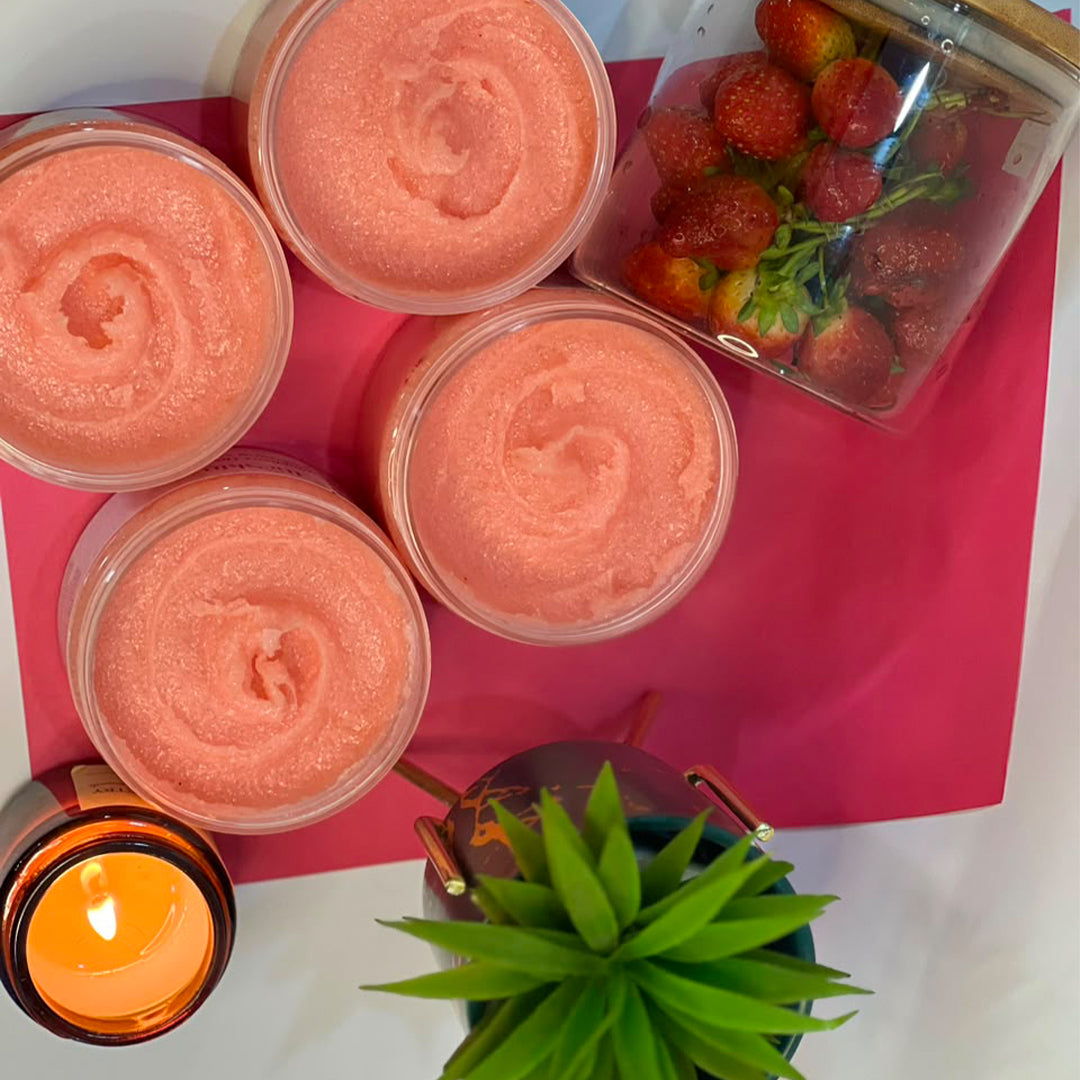 Scrumptious Strawberry Body Scrub (150g)